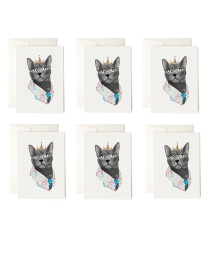 Custom Greeting Card With Pet Portrait + envelopes |Personalized Dog Cat Greeting Card